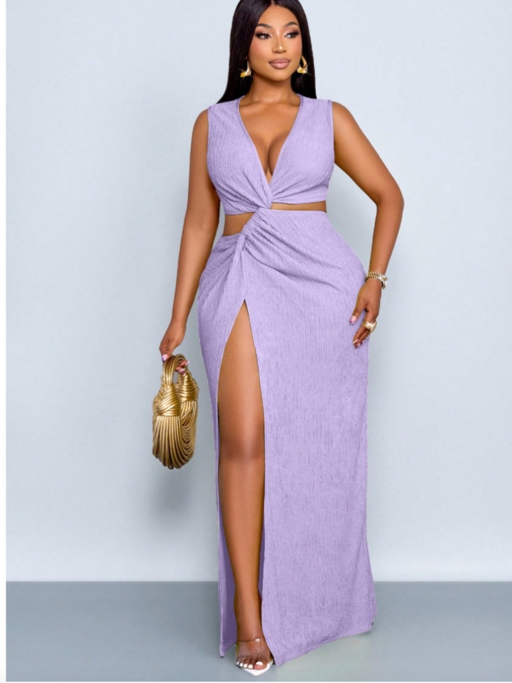 Purple Vacation Dress